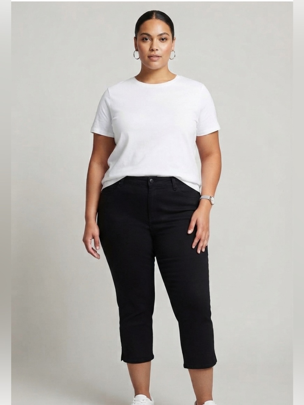 djeans Denim High Waist Capri